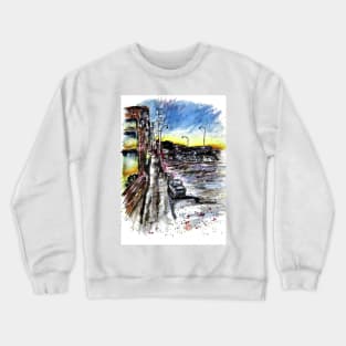 Urban Sunset Crewneck Sweatshirt